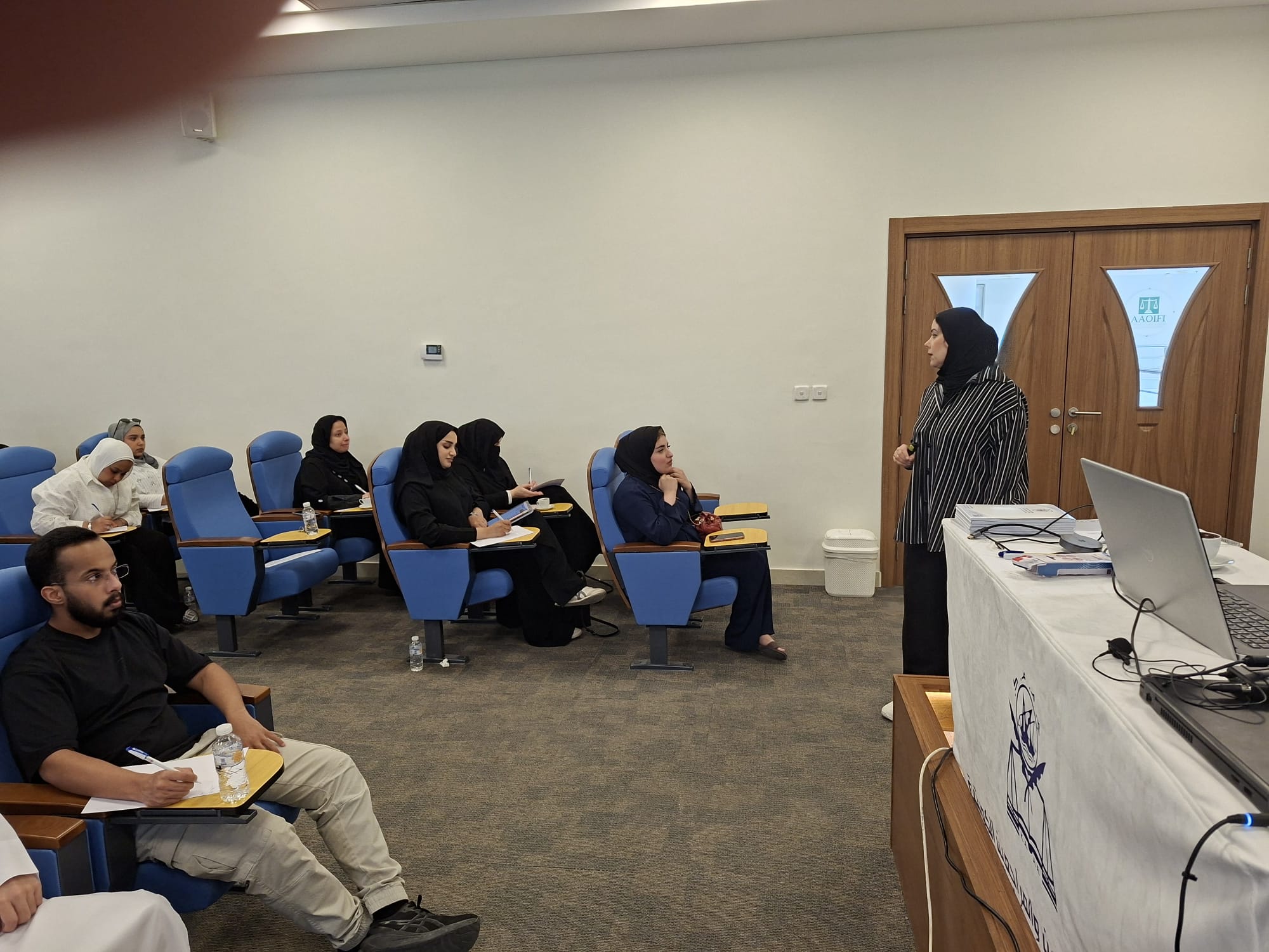 "جمعية المحاسبين" نظمت لطلبة التدريب الميداني محاضرة حول الخريطة الذهنية